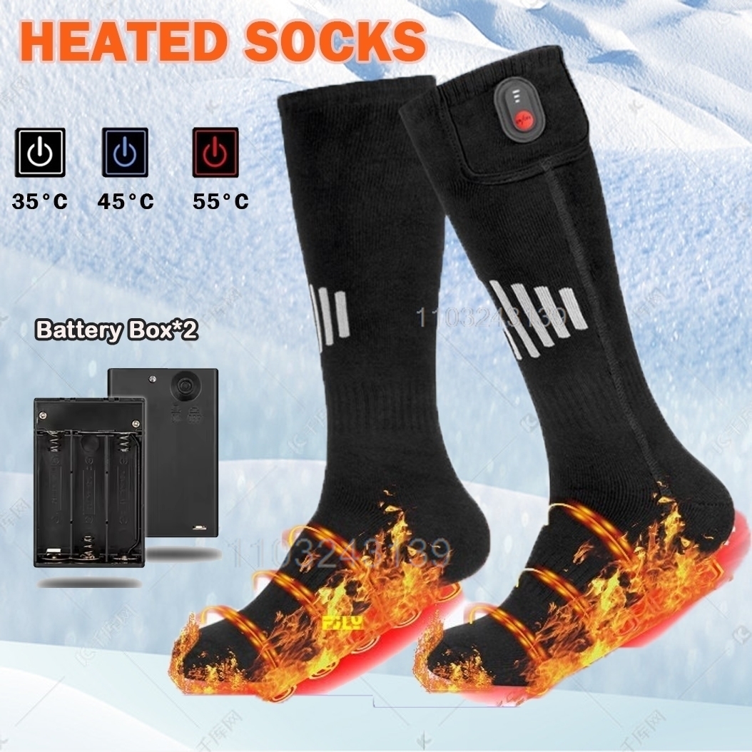 Winter Heated Socks With Batte - Thermal Sock Winter 评论和价格