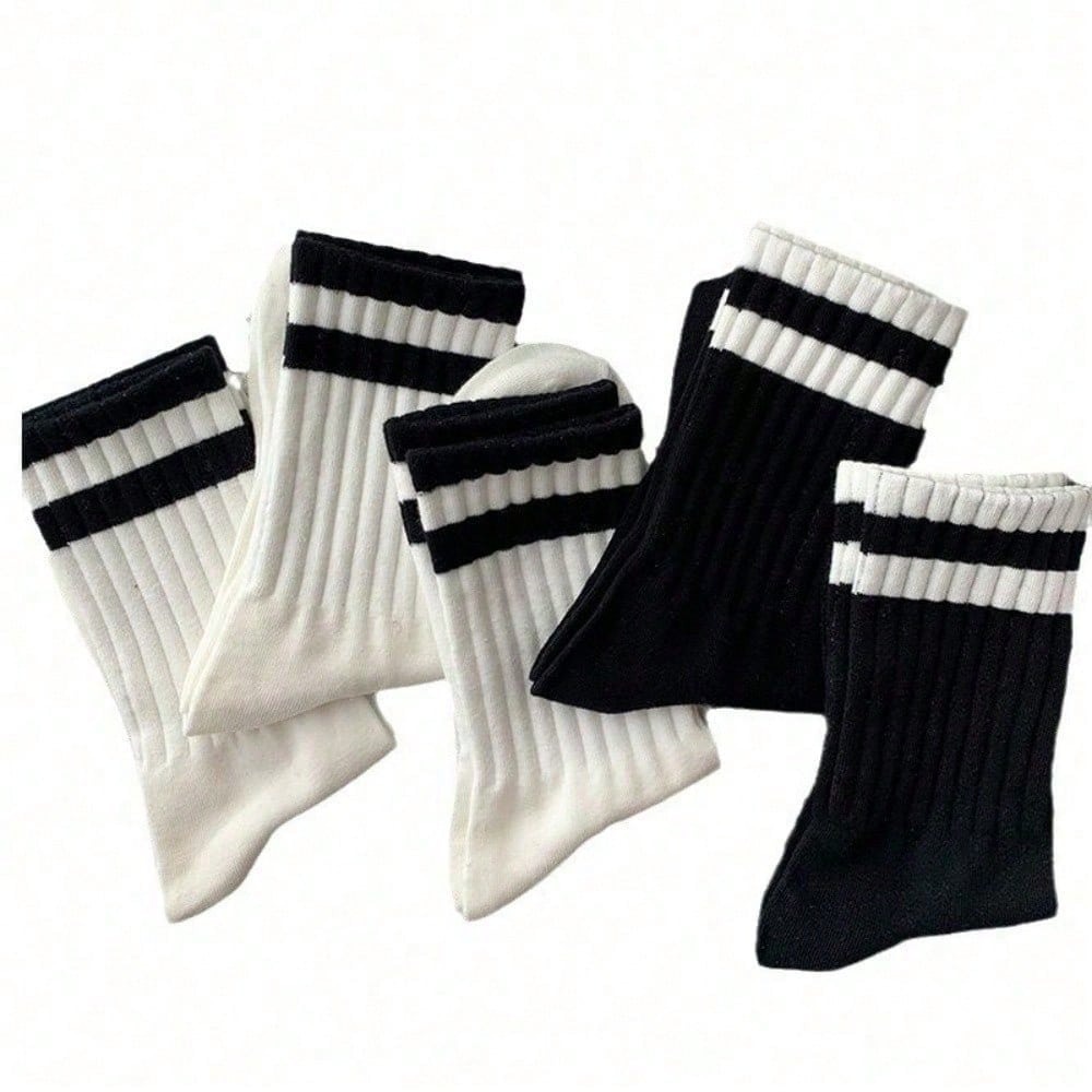5-Pack Men's Striped Crew Sock - Cotton Crew Sock Pack 评论和价格