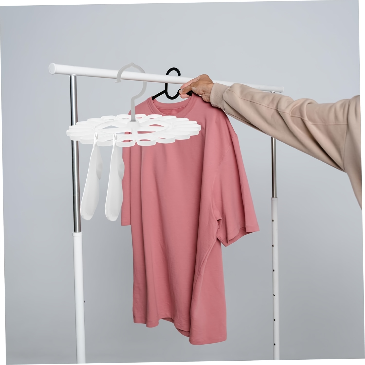 Round Drying Rack Large Capaci - Sock Organizer Tray 评论和价格