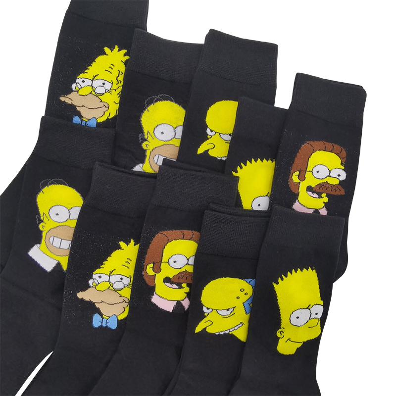 10 Pairs/Pack Funny Men Woman  - Cotton Crew Sock Pack 评论和价格
