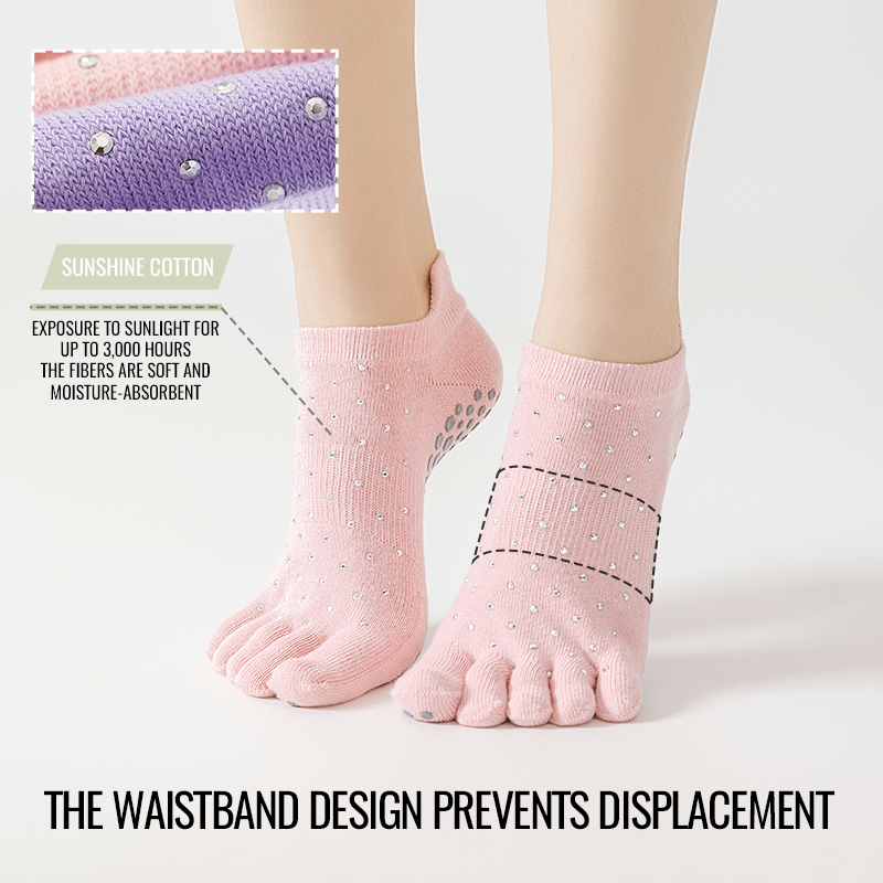 MiiOW Non-Slip Grip Pilates So - Grip Sock Yoga 评论和价格