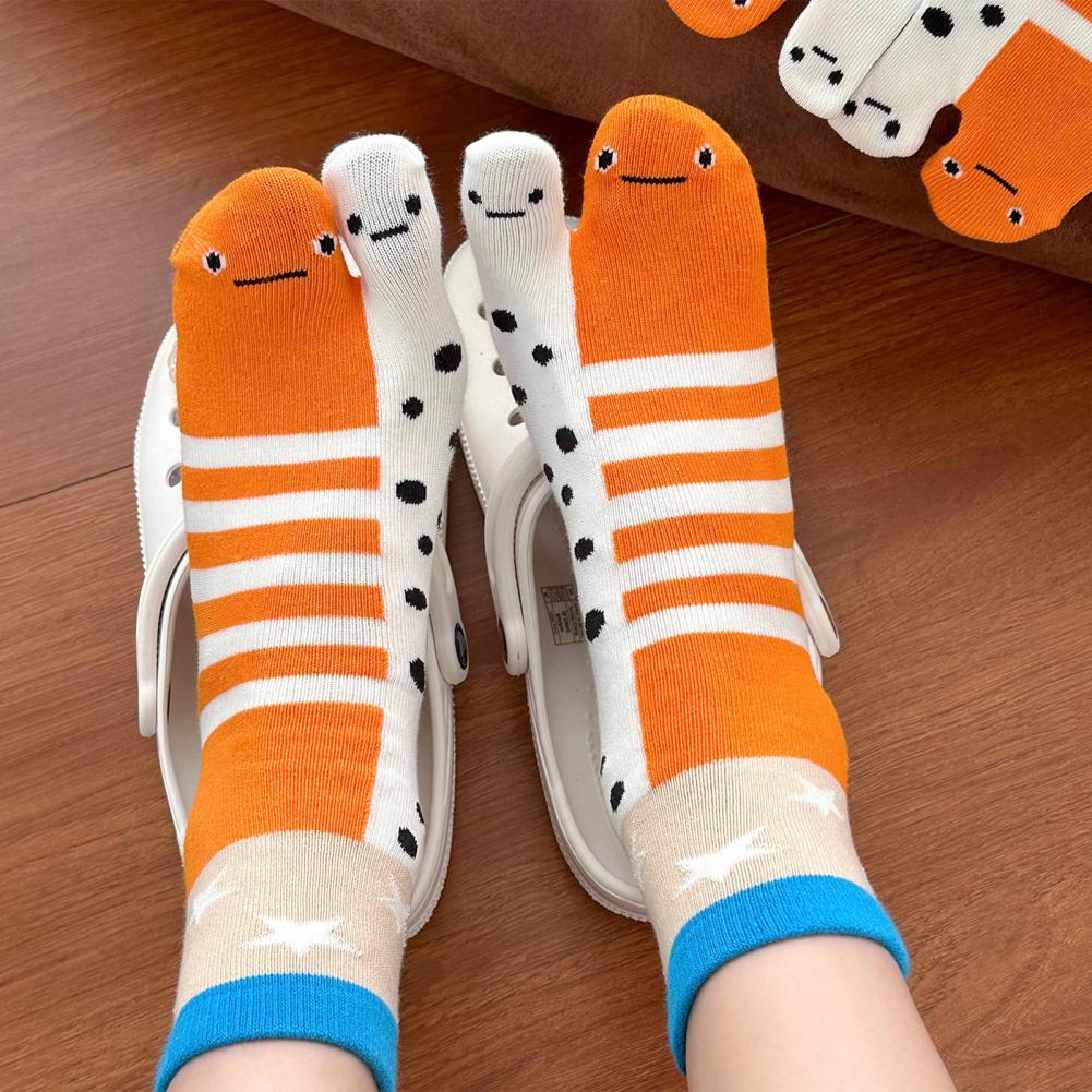 1/2Pairs Women Split 2-Toe Soc - Toe Sock Split 评论和价格