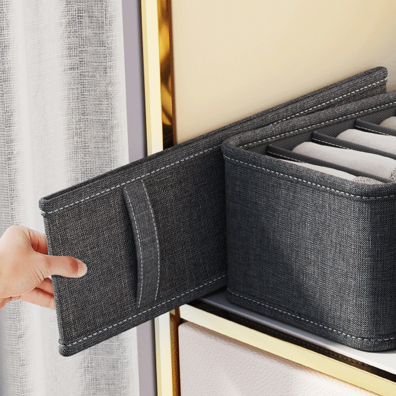 Wardrobe Clothes Organizer 6-2 - Sock Organizer Tray 评论和价格