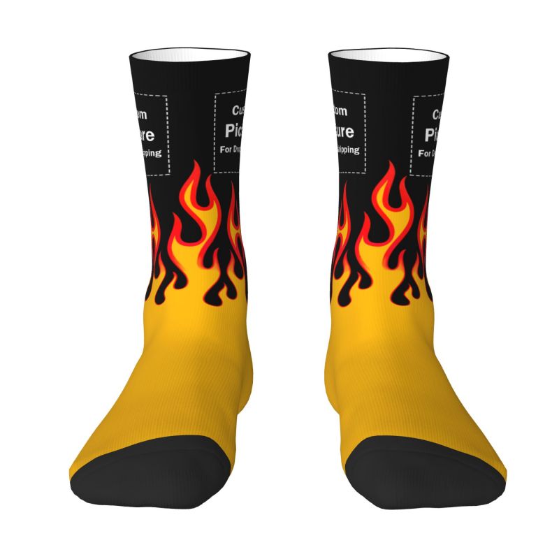 Personalized Custom Photo Logo - Dress Sock Men 评论和价格