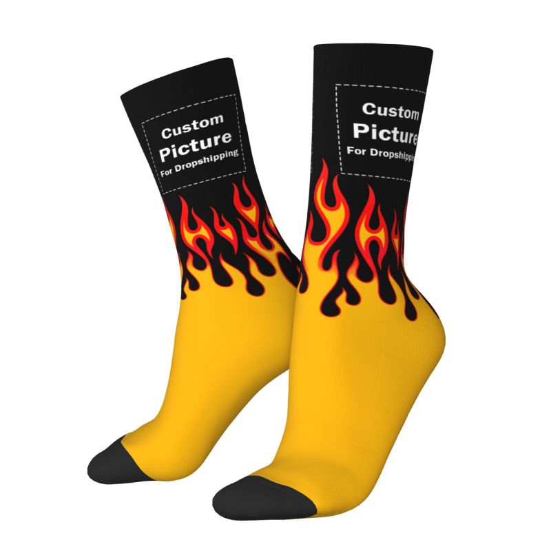 Personalized Custom Photo Logo - Dress Sock Men 评论和价格