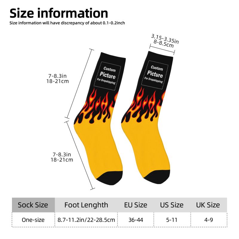 Personalized Custom Photo Logo - Dress Sock Men 评论和价格