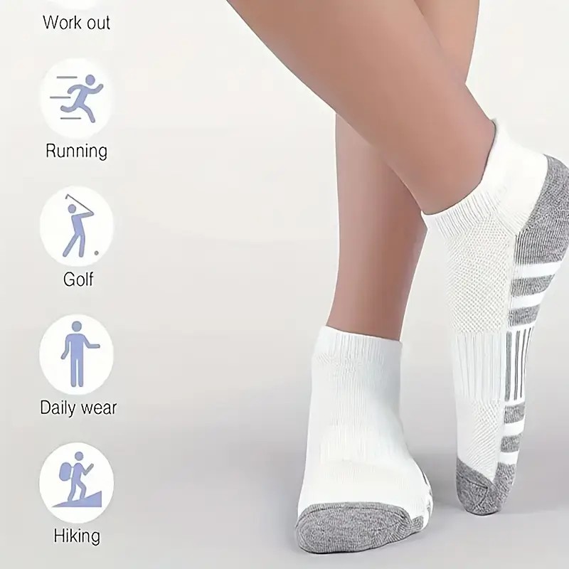 12 Pairs Men Breathable Sports - Ankle Brace Sock 评论和价格