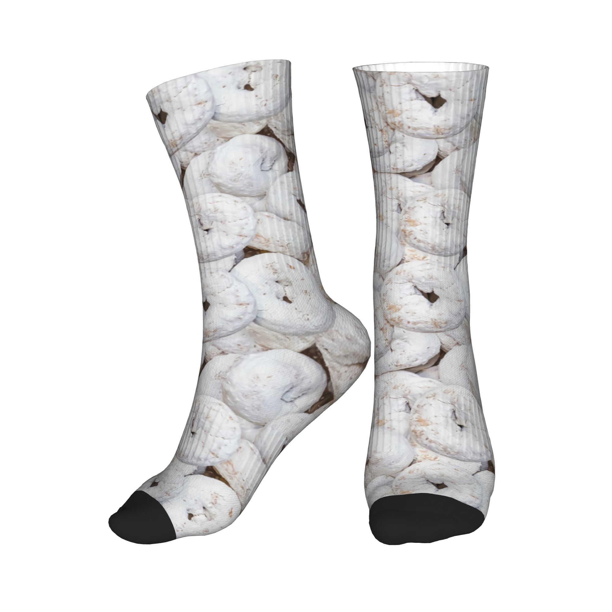 Mini Powdered Sugar Donuts Men - Dress Sock Men 评论和价格
