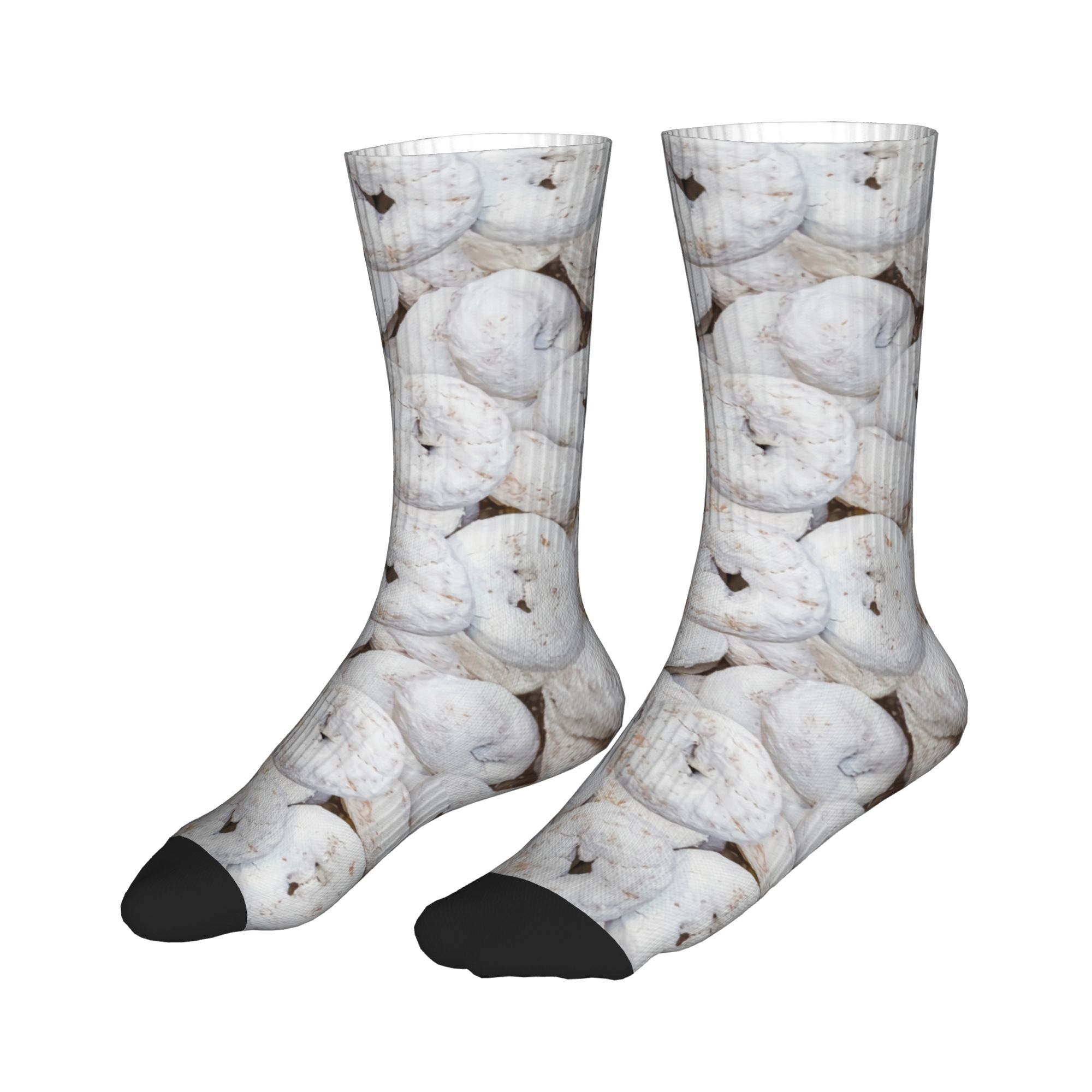 Mini Powdered Sugar Donuts Men - Dress Sock Men 评论和价格