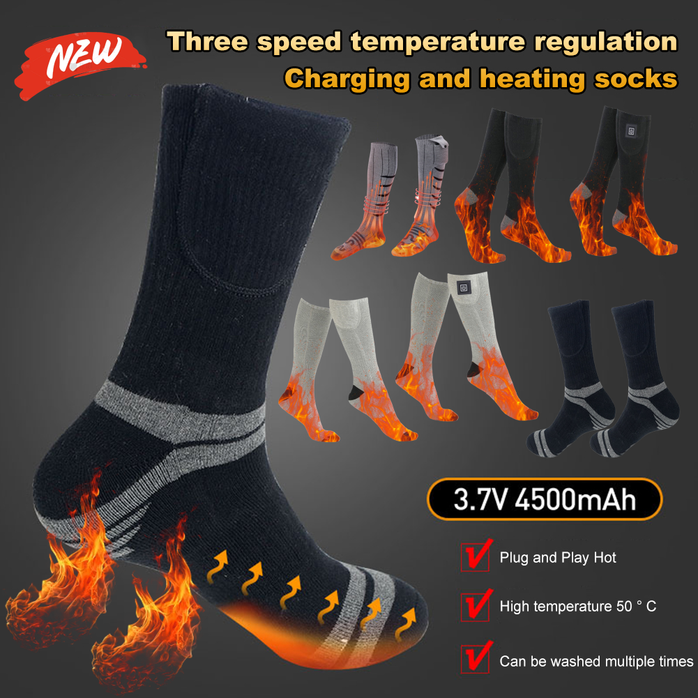 Winter Electric Heated Socks U - Thermal Sock Winter 评论和价格