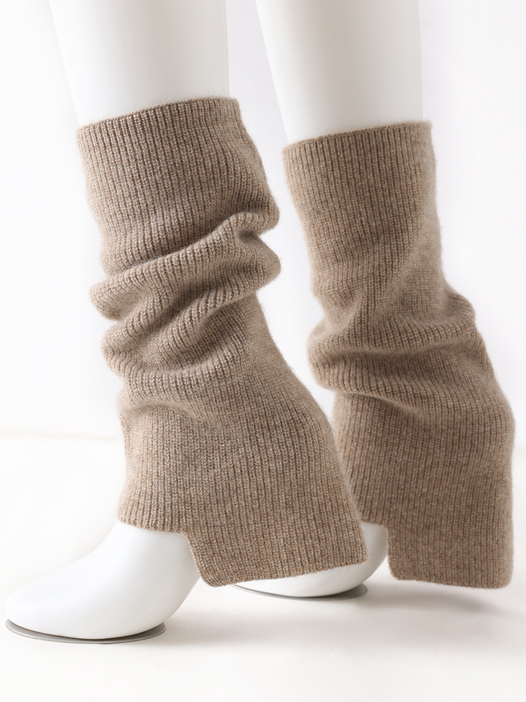 100% Pure Cashmere Leg Warmers - Boot Sock Slouchy 评论和价格