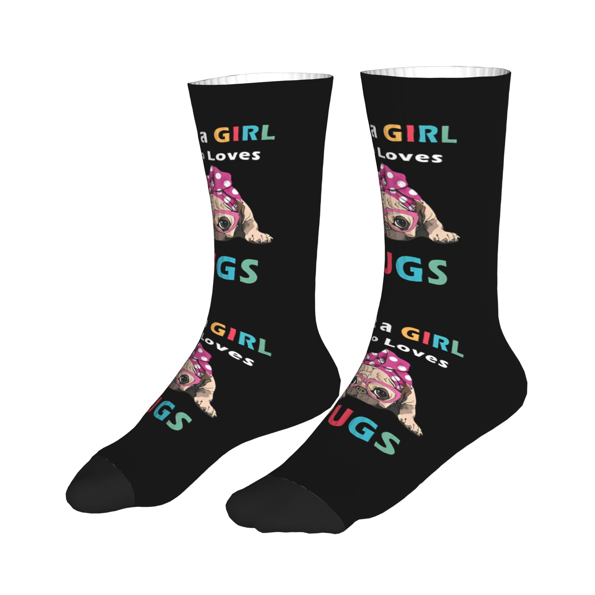 Fun Men's Just a Girl Who Love - Dress Sock Men 评论和价格