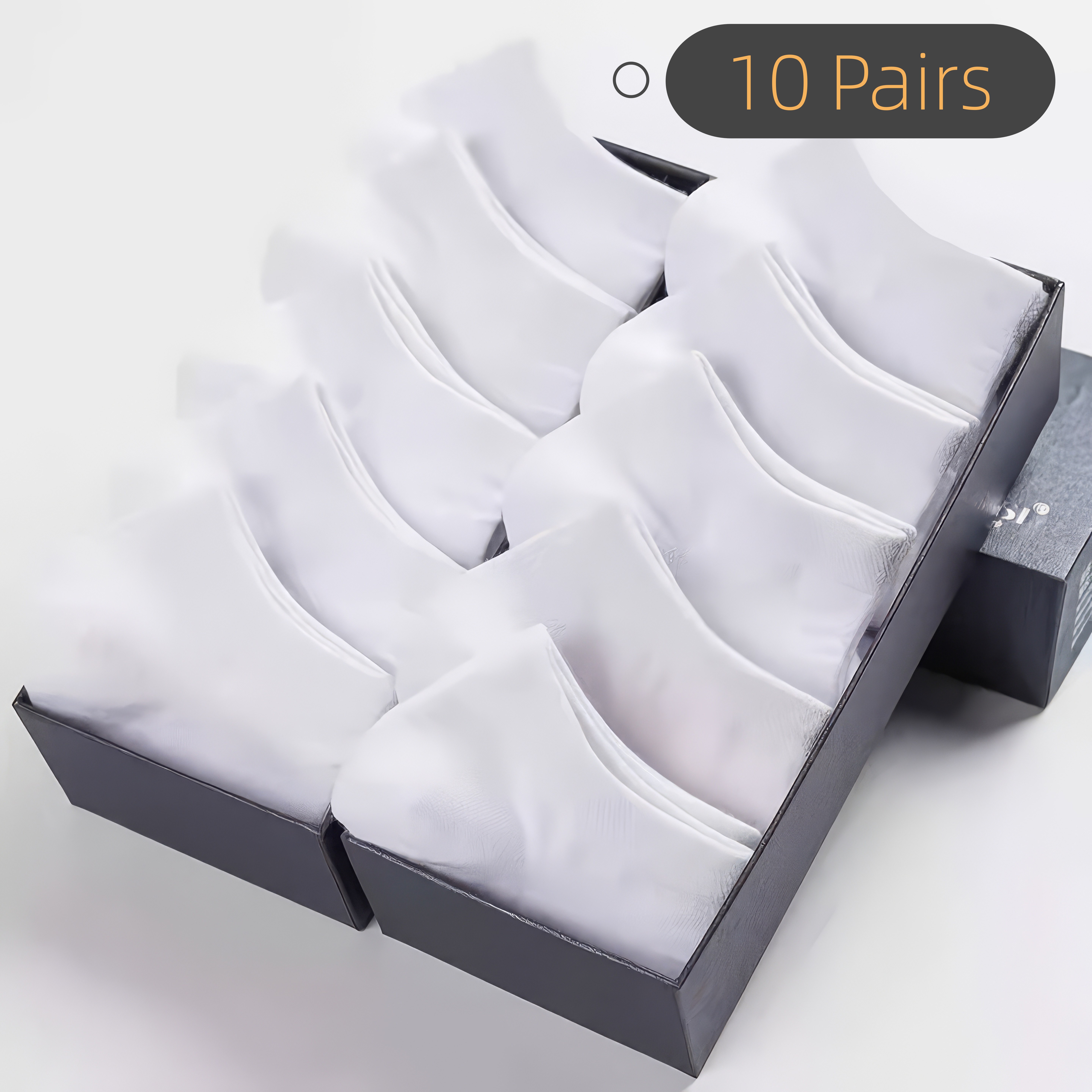 10-Pairs Comfortable Crew Sock - Cotton Crew Sock Pack 评论和价格