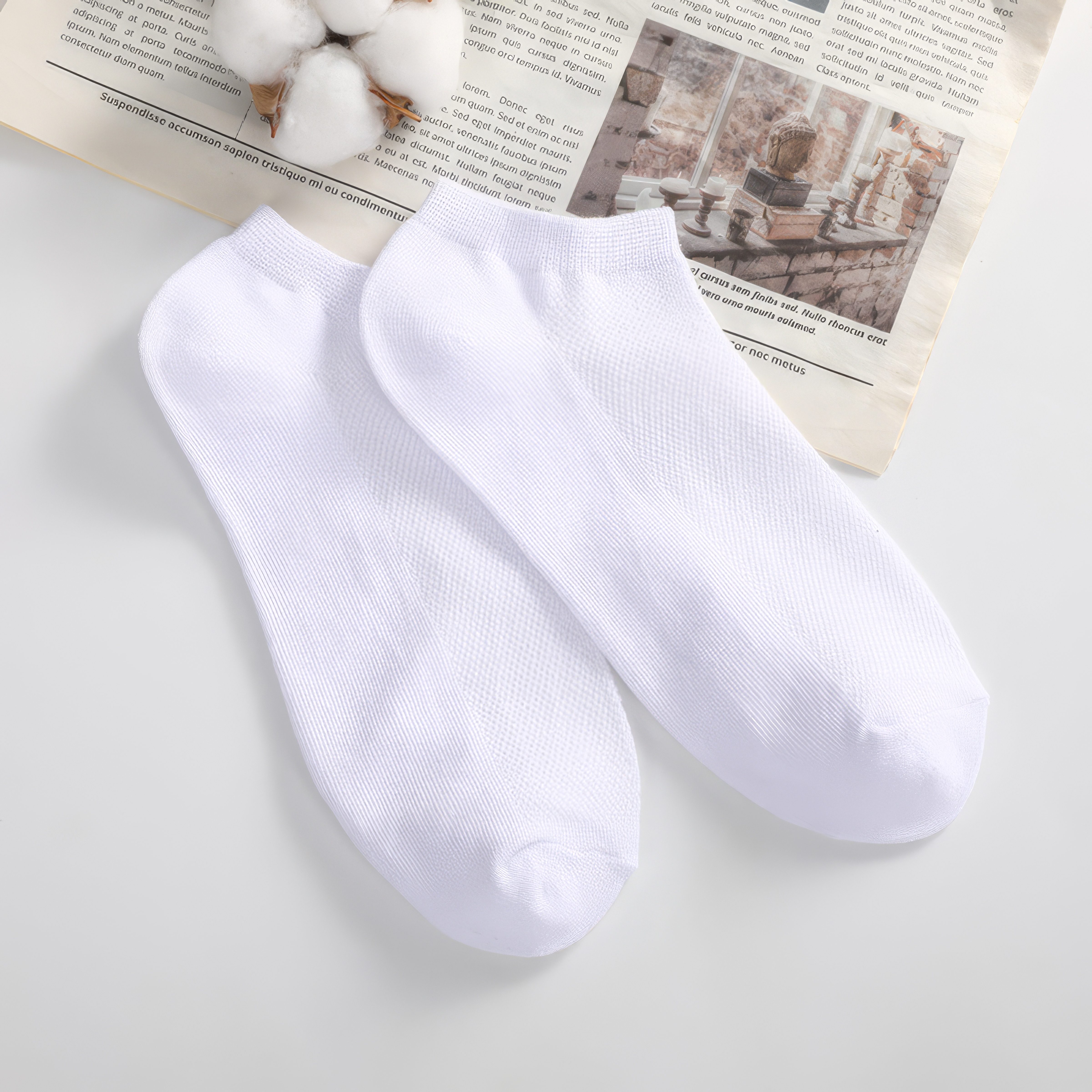 10-Pairs Comfortable Crew Sock - Cotton Crew Sock Pack 评论和价格
