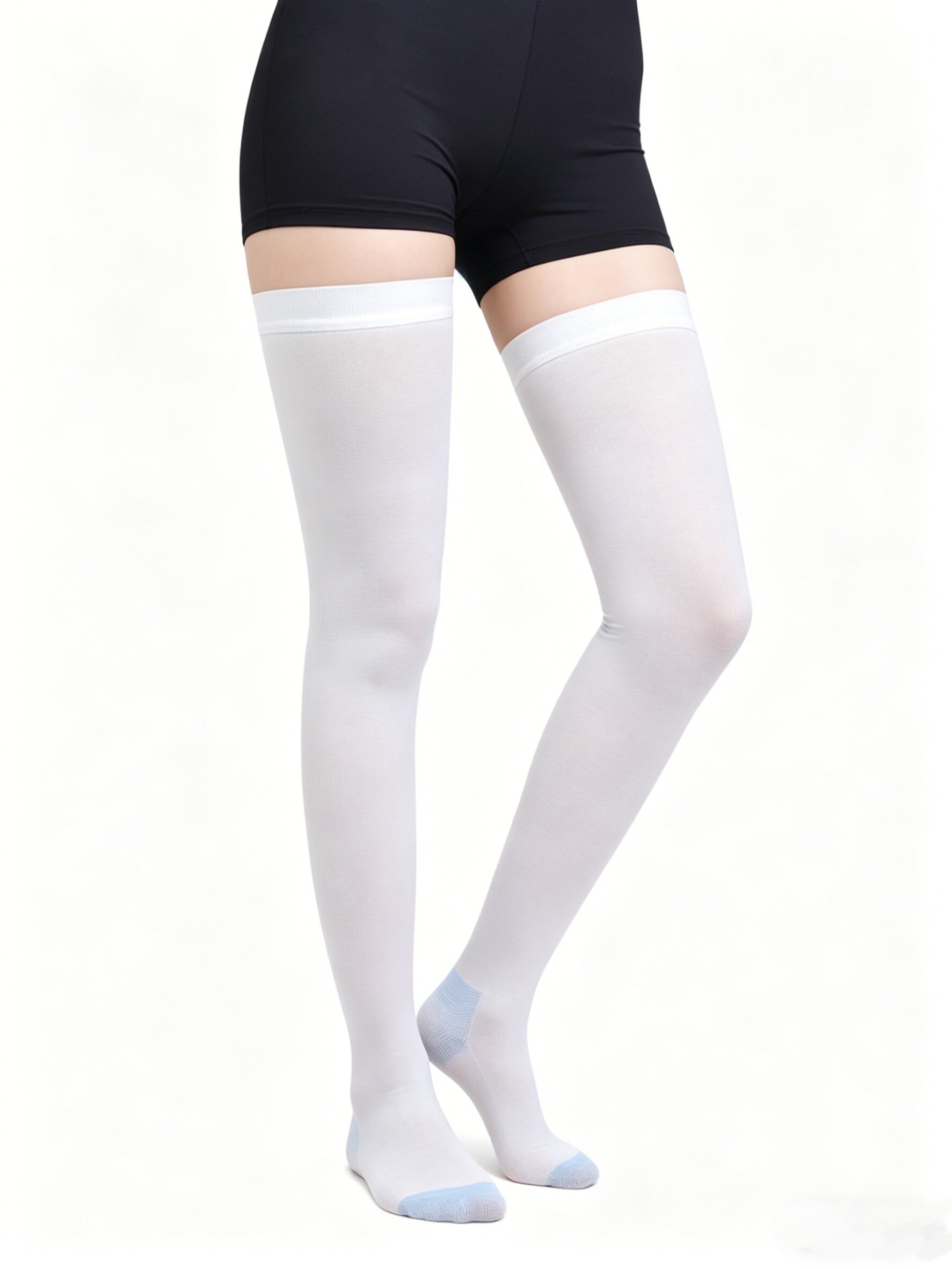 Blue White Graduated Compressi - Compression Sock Medical 评论和价格