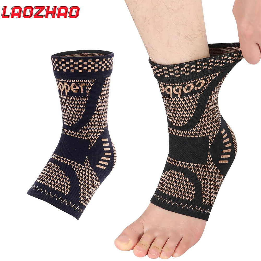 2PCS Copper Ankle Brace Suppor - Ankle Brace Sock 评论和价格