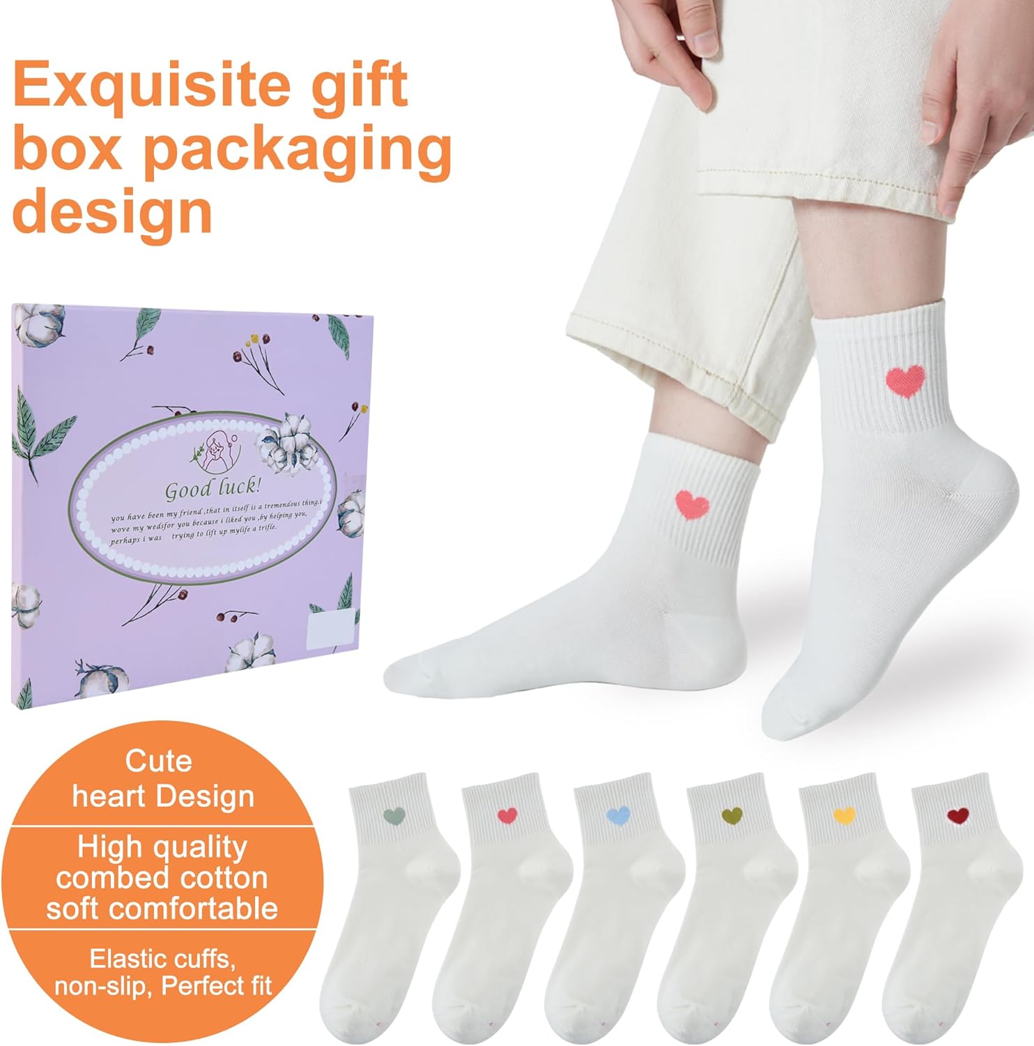 Women's Ankle Crew Cotton Sock - Silk Sock Bamboo 评论和价格