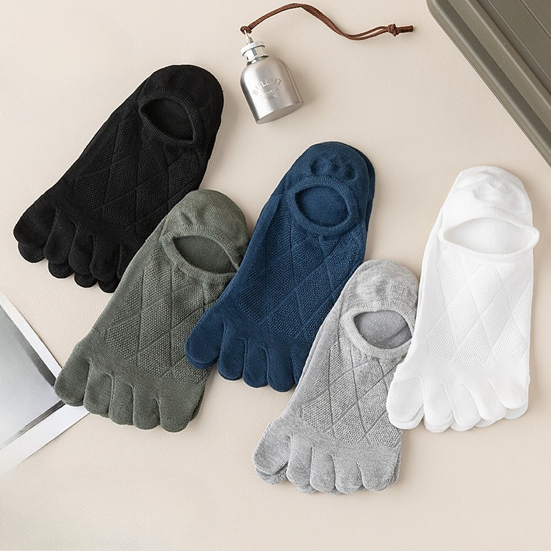 5 pairs men's spring summer th - Toe Sock Split 评论和价格