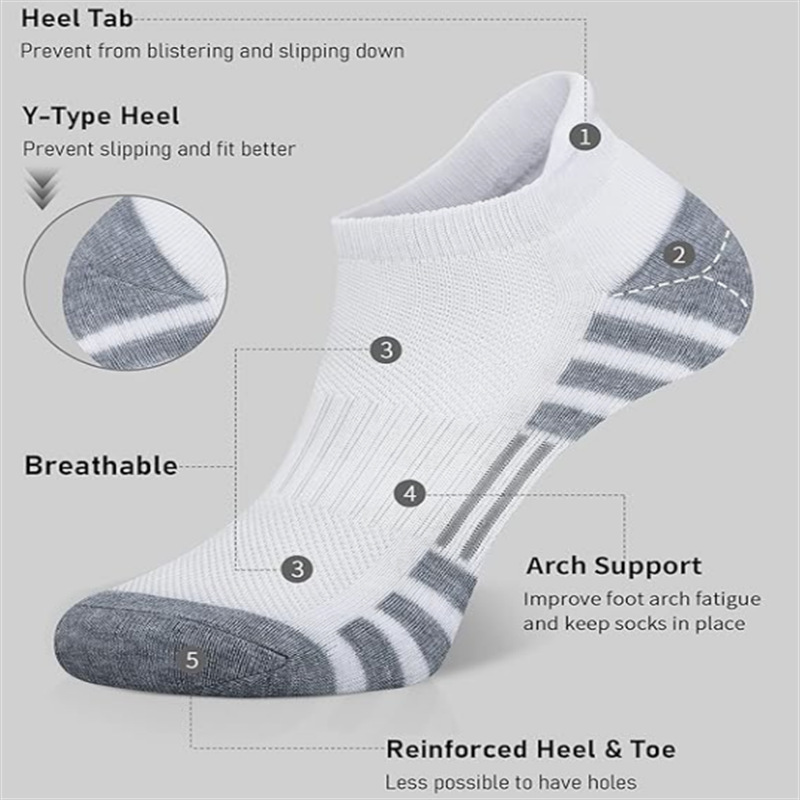 6/12Pairs Ankle Athletic Runni - No Show Sock Women 评论和价格