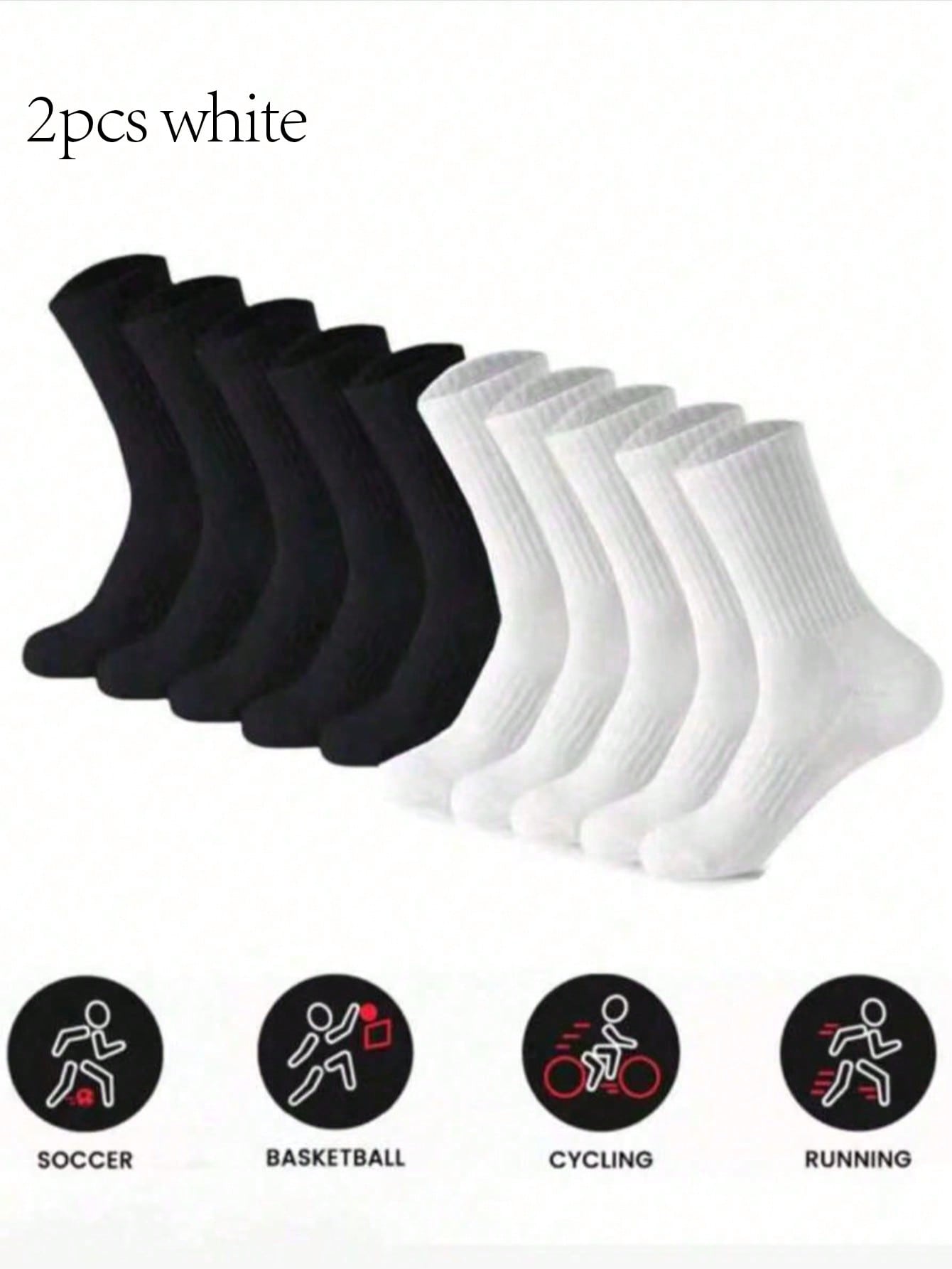 Women's Running Socks Pack, Bl - Cotton Crew Sock Pack 评论和价格