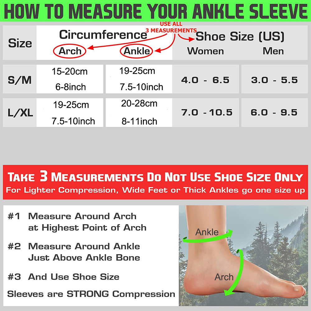 2PCS Sport Ankle Brace Compres - Ankle Brace Sock 评论和价格