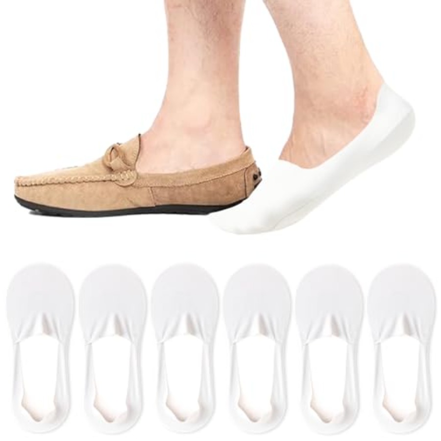 Caudblor Men Thin No Show Sock - Invisibility Sock Loafer 评论和价格