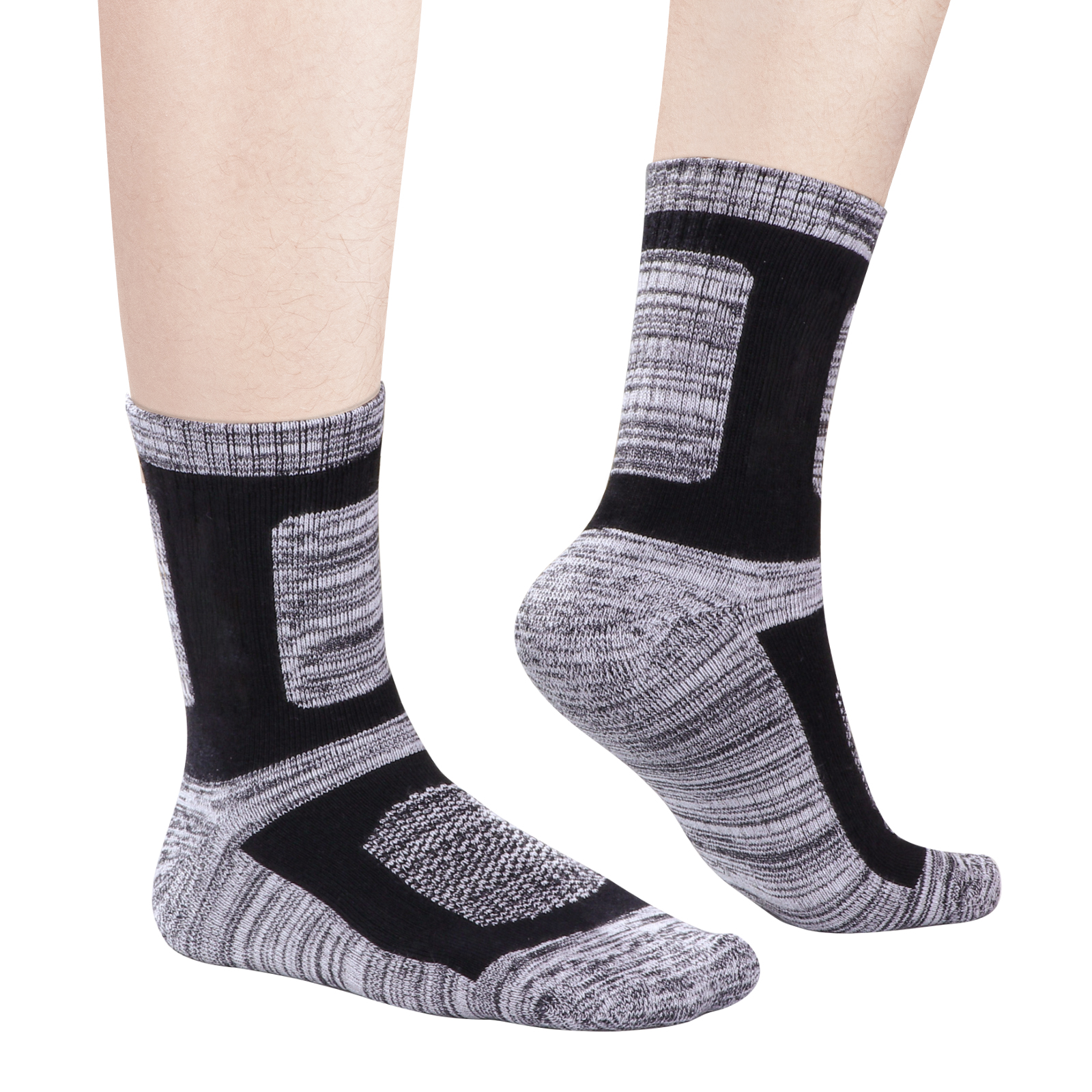 YUEDGE Mens Moisture Wicking C - Cotton Crew Sock Pack 评论和价格