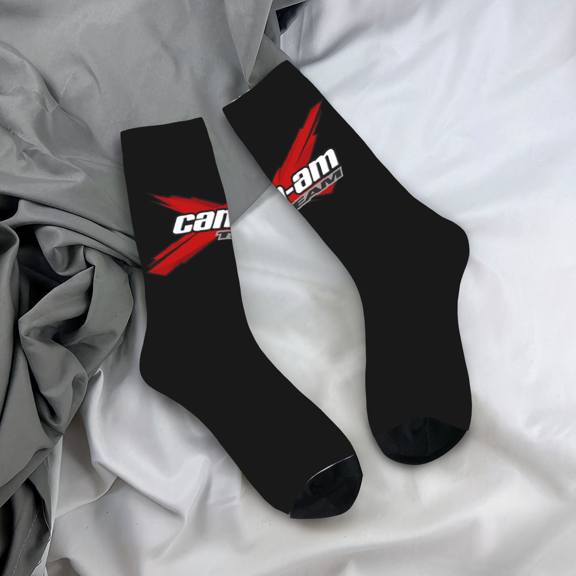 Custom Can-Am Mens Crew Socks  - Dress Sock Men 评论和价格