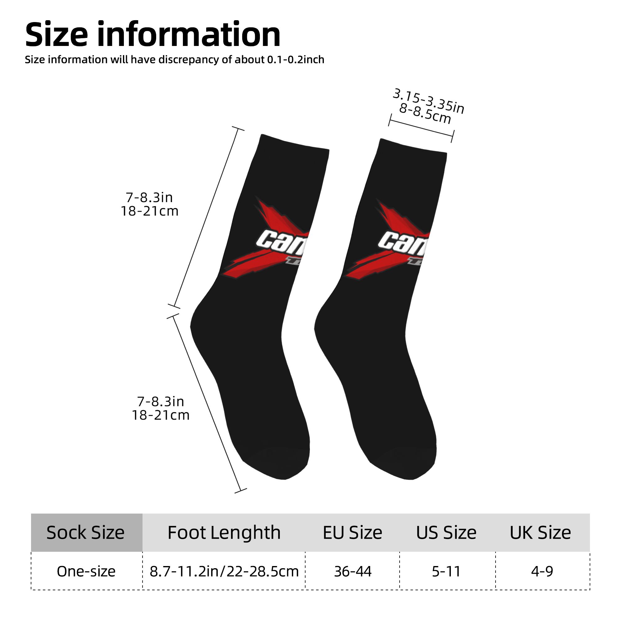 Custom Can-Am Mens Crew Socks  - Dress Sock Men 评论和价格