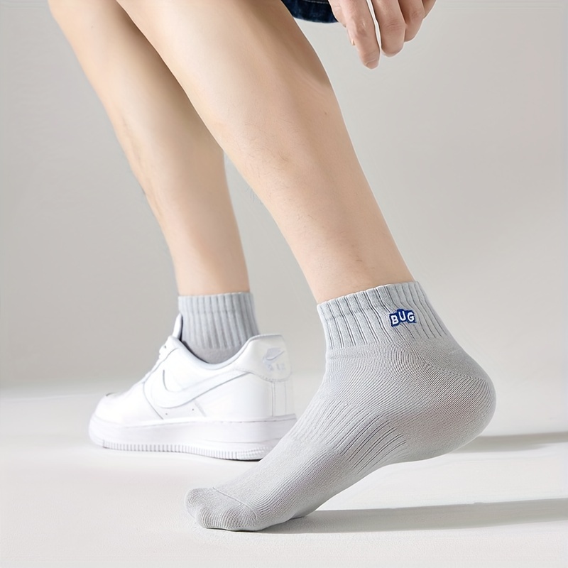 5 Pairs Men's Ankle Socks, Sol - Ankle Sock Low Cut 评论和价格
