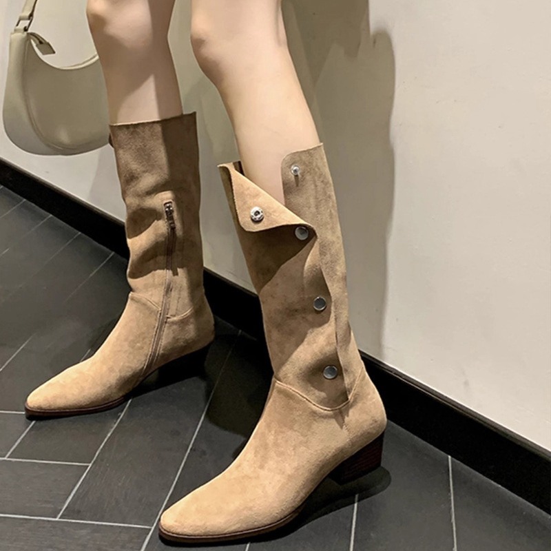 Women's shoes 2025 autumn and  - Knee High Sock Women 评论和价格