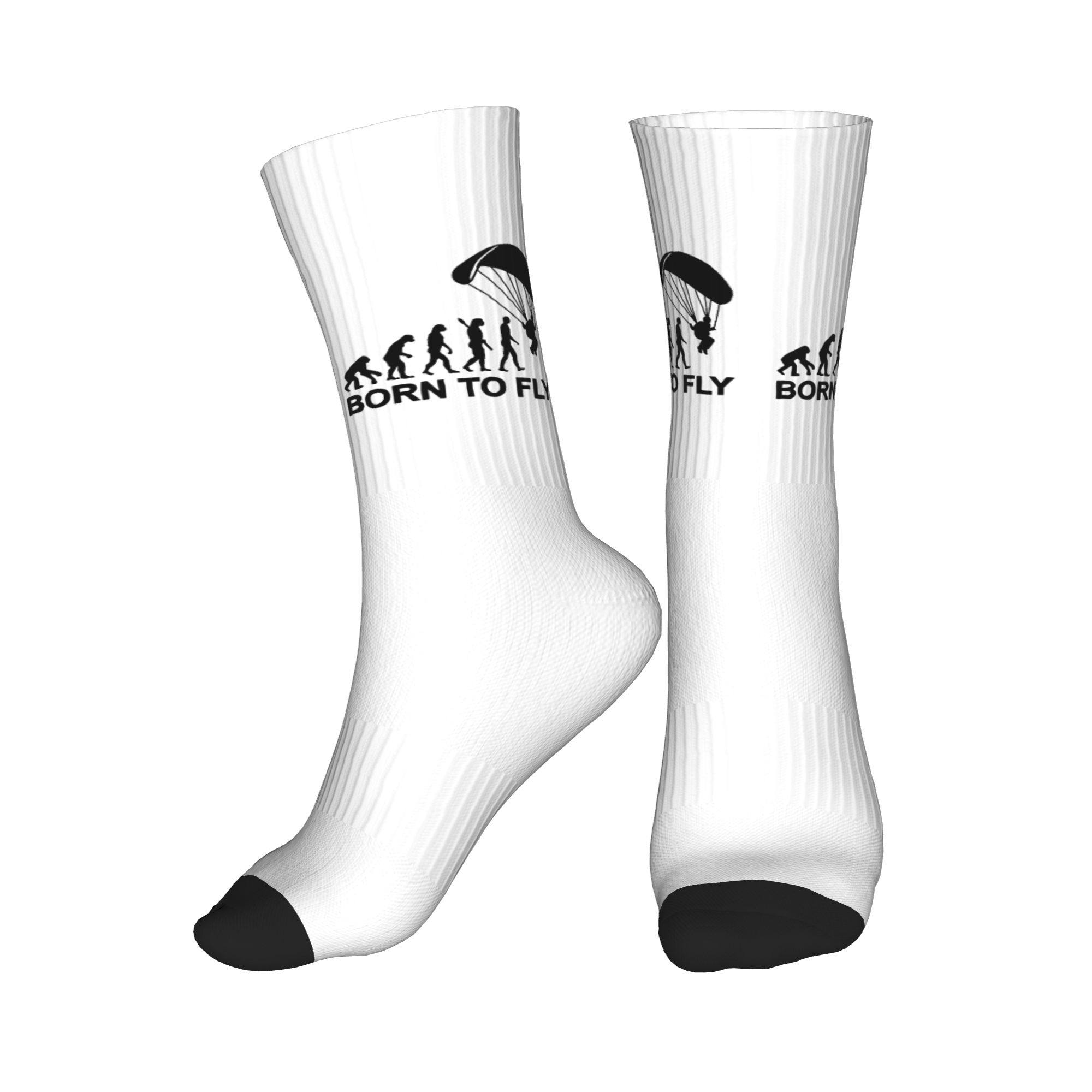 Funny Mens Evolution Skydiving - Dress Sock Men 评论和价格