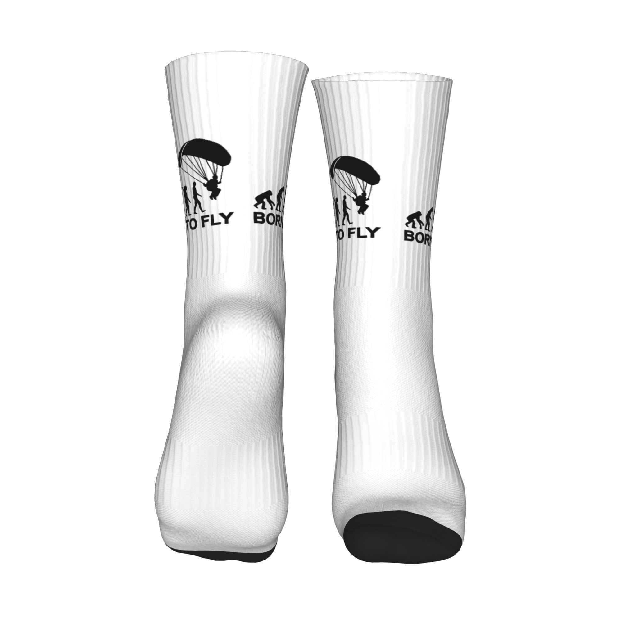 Funny Mens Evolution Skydiving - Dress Sock Men 评论和价格
