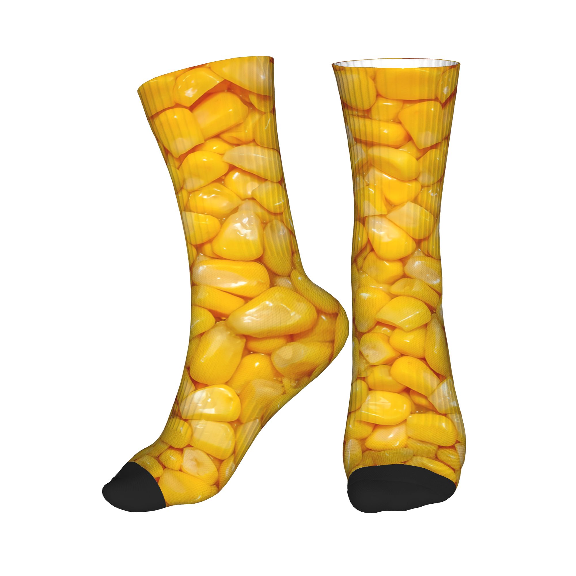It's Corn Yellow Corn Kernels  - Dress Sock Men 评论和价格