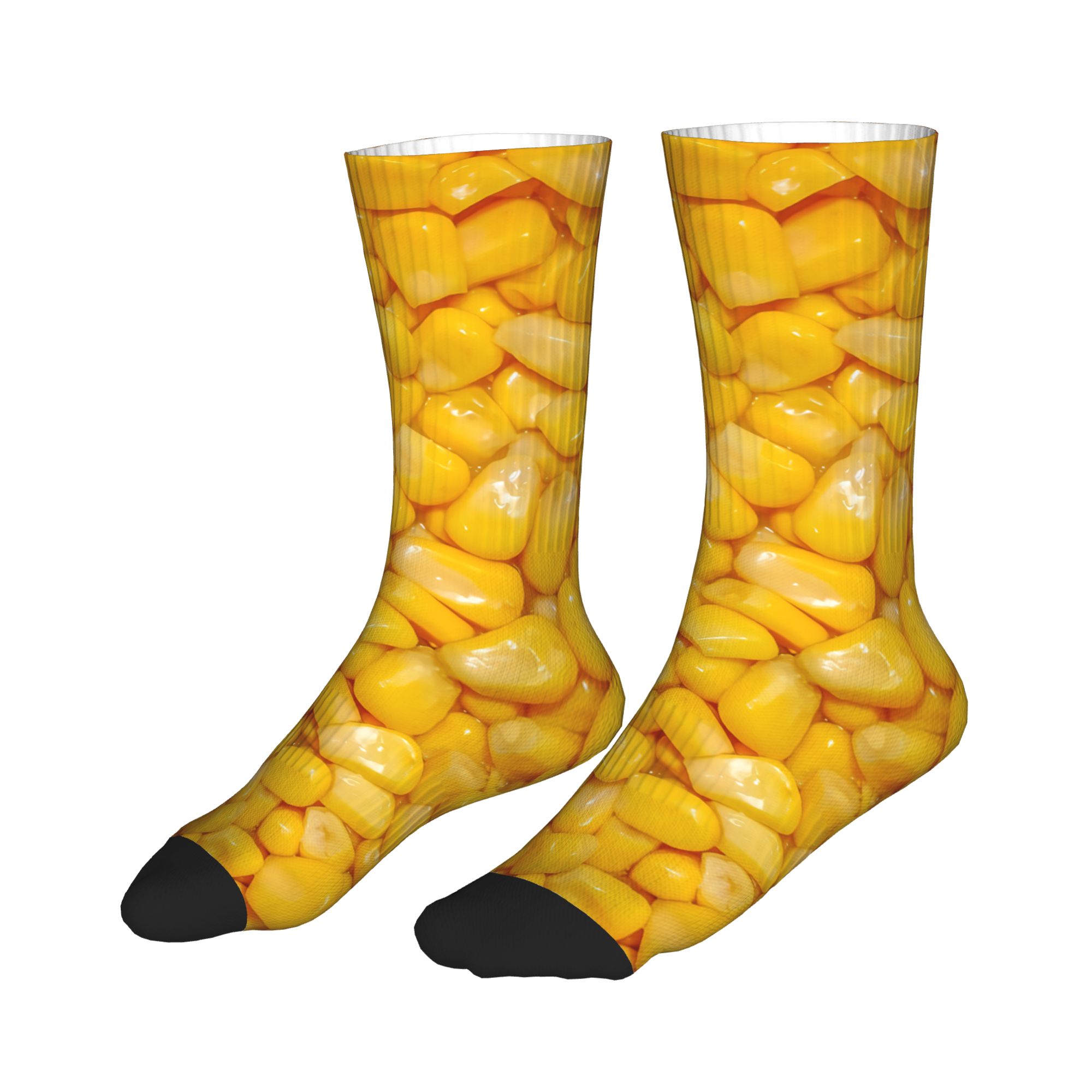 It's Corn Yellow Corn Kernels  - Dress Sock Men 评论和价格
