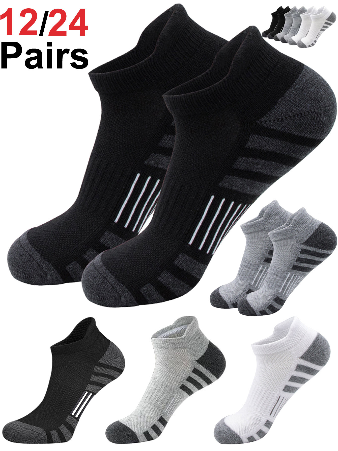 Unisex Cushioned Breathable An - Athletic Sock Cushion 评论和价格